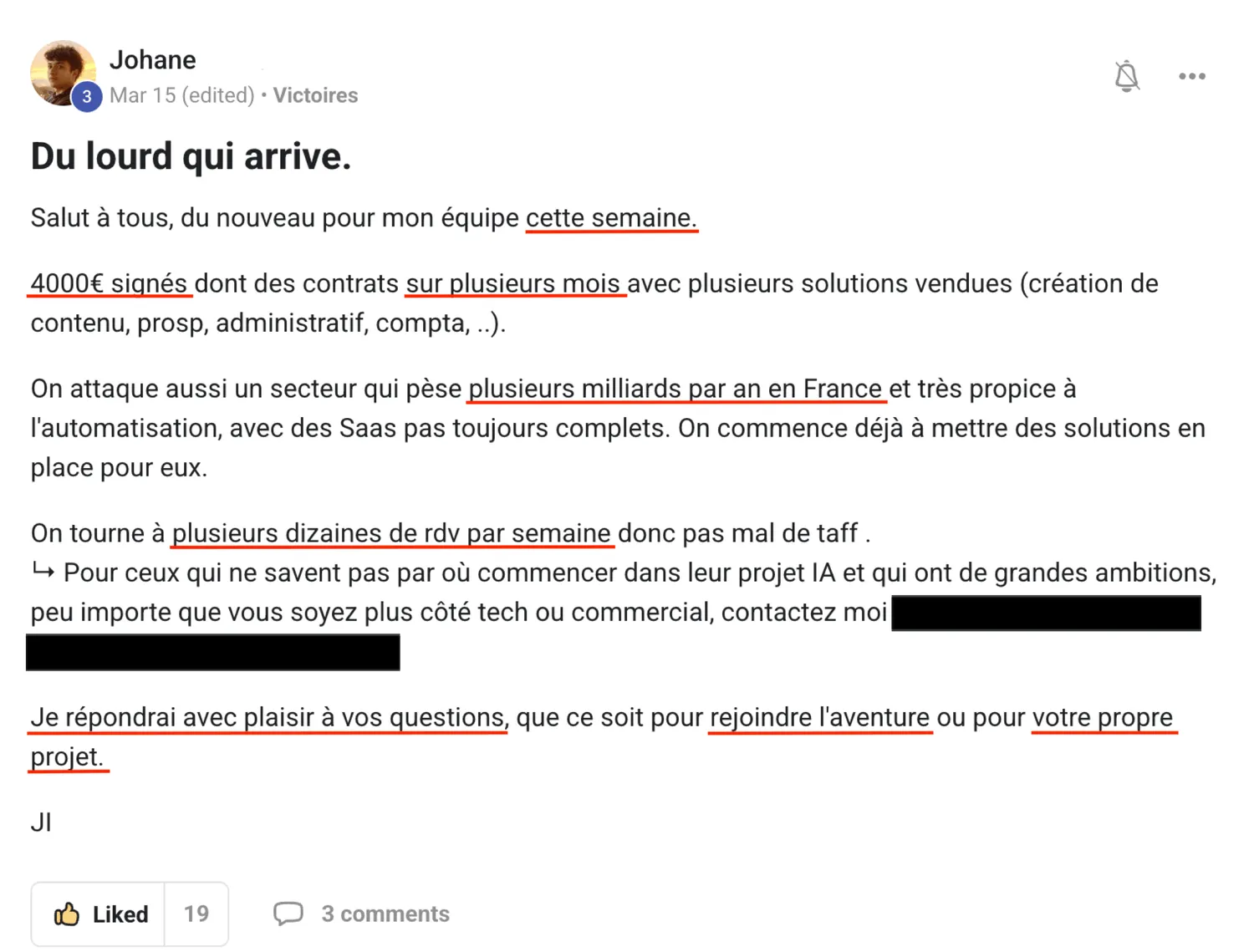 Publication de Johane Idiart dans l’Écosystème ZénithIA