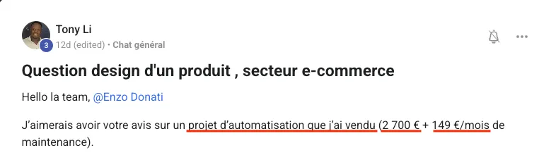 Publication de Tony Li dans l’Écosystème ZénithIA