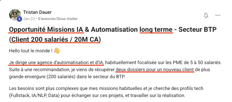 Publication de Tristan Dauer dans l’Écosystème ZénithIA