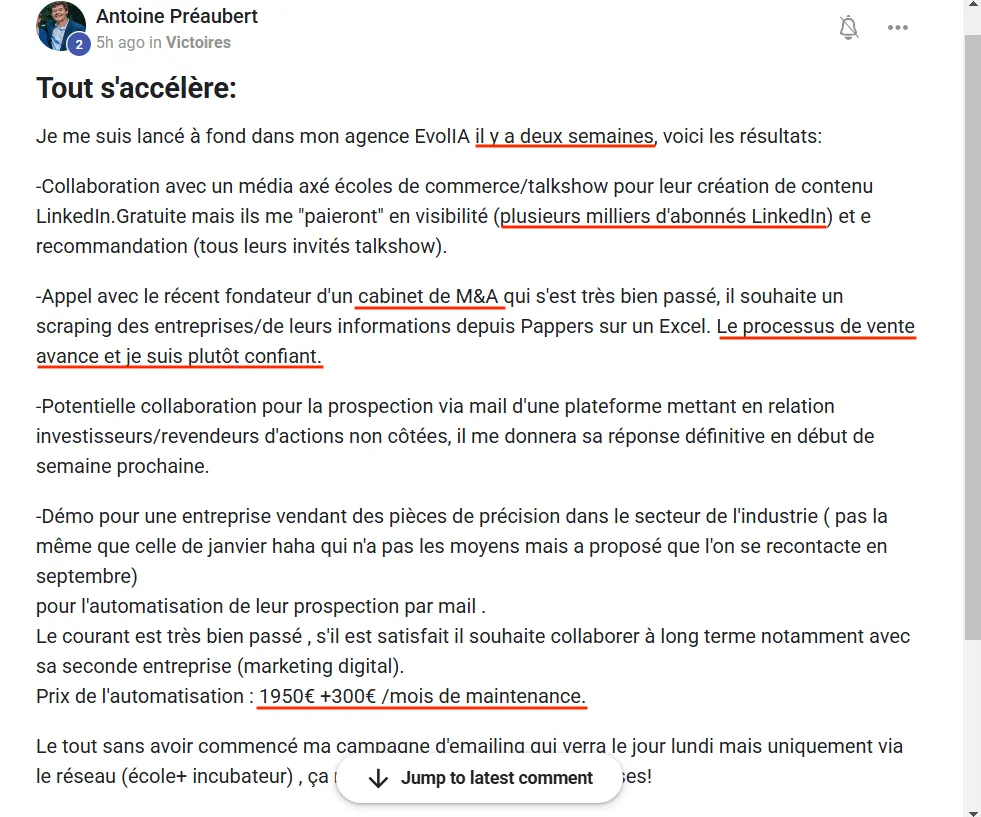 Publication de Antoine Préaubert dans l’Écosystème ZénithIA